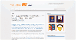 Desktop Screenshot of fourhourbody.org